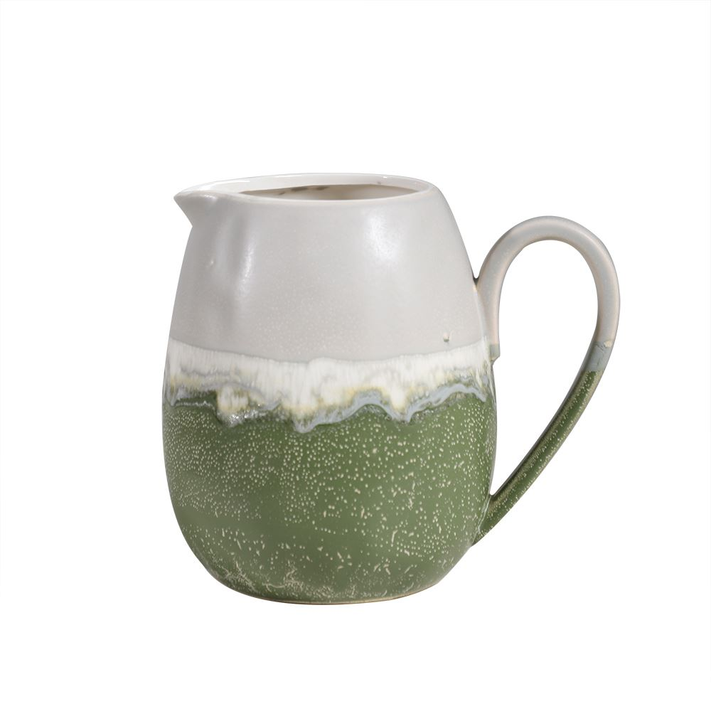 קנקן מים לבן/ ירוק