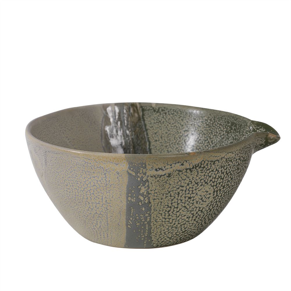 קערה קרמיקה ירוקה