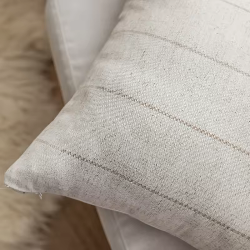 כרית פסים מלבנית